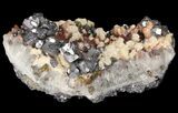 Quartz, Galena, Dolomite and Chalcopyrite Association - China #94643-1